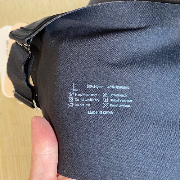 NEW! OEAK Size L Full Coverage Push Up No Underwire Bra Black - Picture 9 of 9